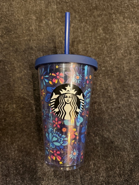 Vera Bradley Other - Vera Bradley + Starbucks international collaboration 16oz tumbler w/ lid + straw